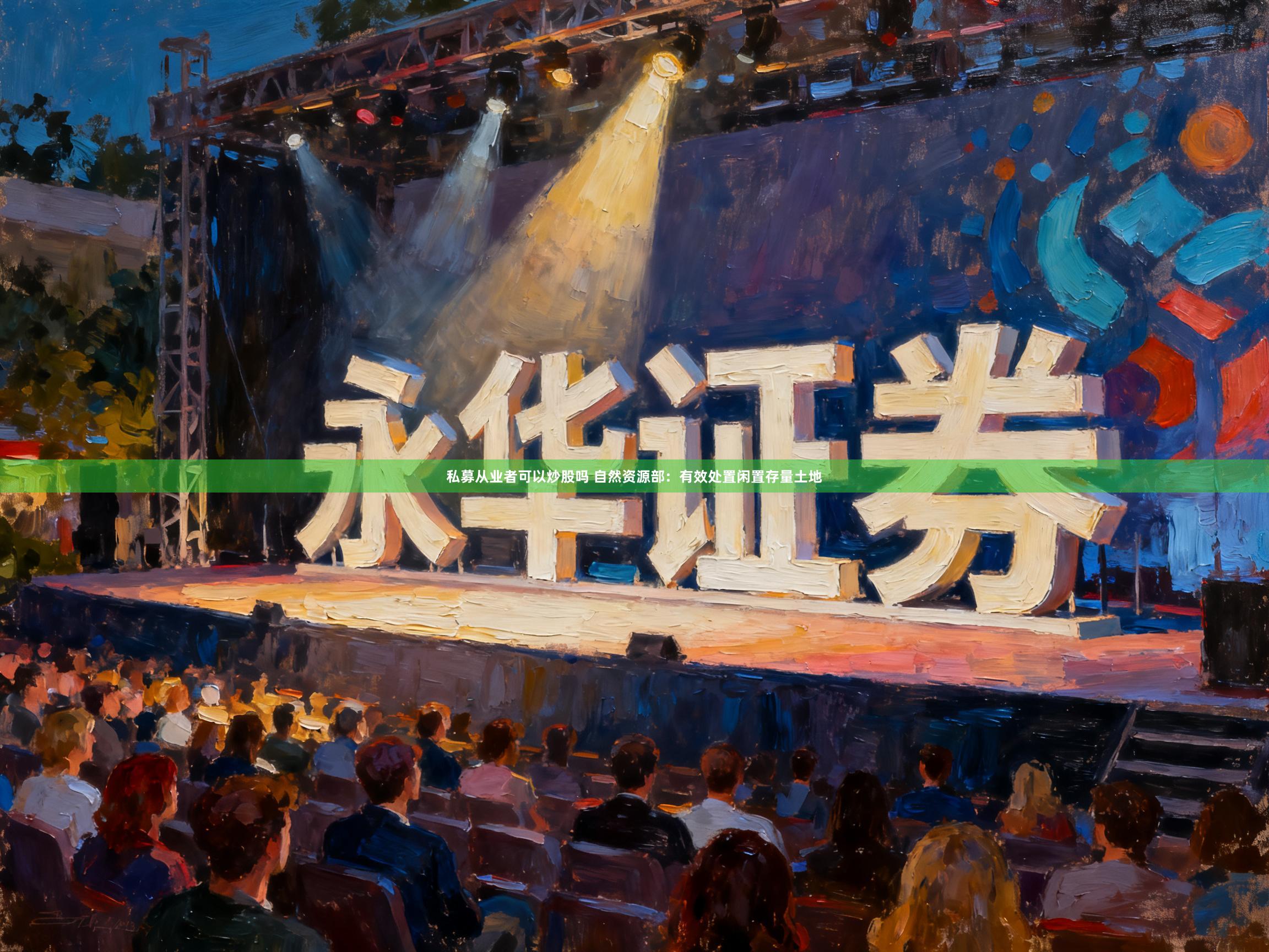 私募从业者可以炒股吗 自然资源部:有效处置闲置存量土地